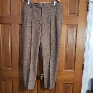 ASOS Design Brown Wool Blend Trouser 36 x 30